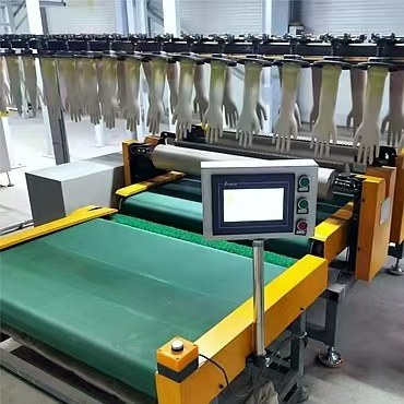 glove stacking machine