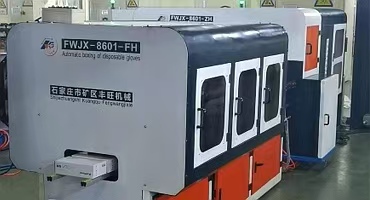 disposable glove packing machine