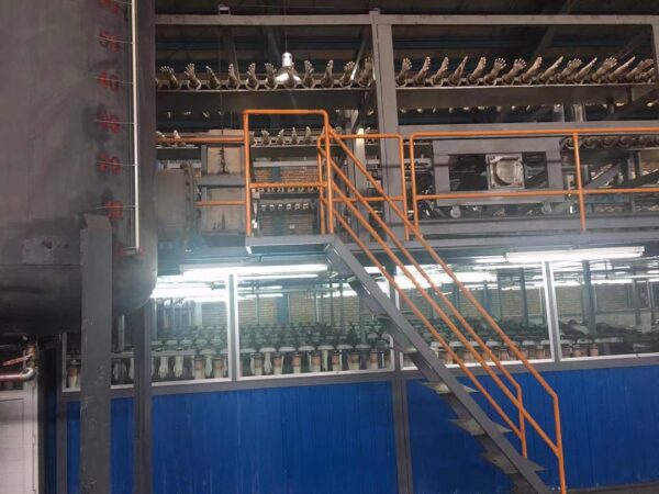 nitrile glove making line